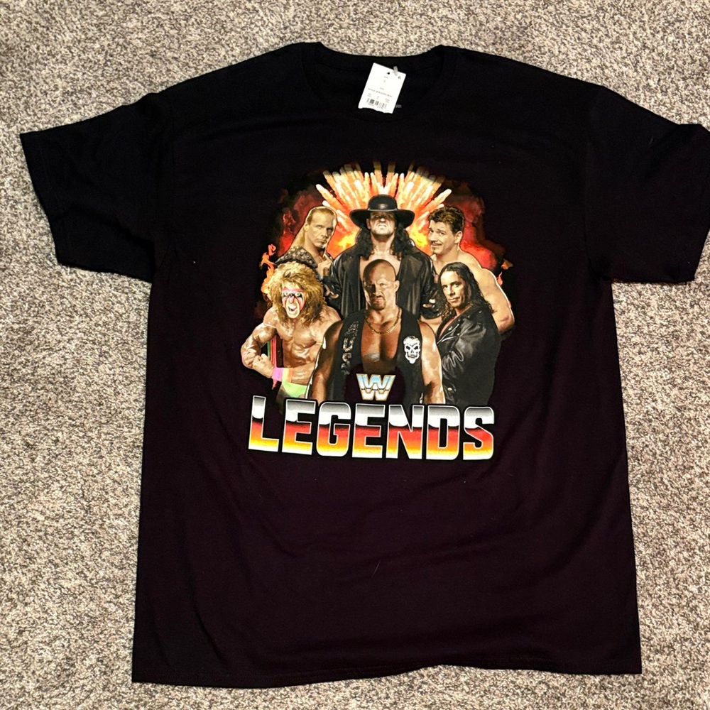 WWE Legends Graphic T-Shirt Large